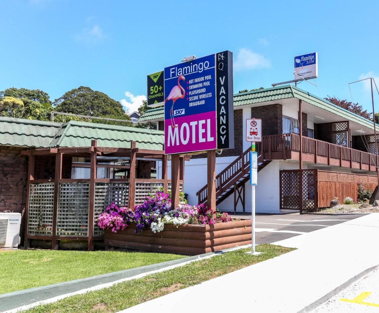 Flamingo Motel นิวพลีมัธ ภายนอก รูปภาพ